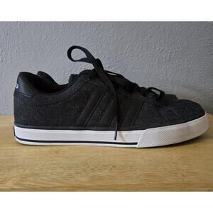 Adidas Neo SE Daily Vulc Men's Size 9 Black Denim